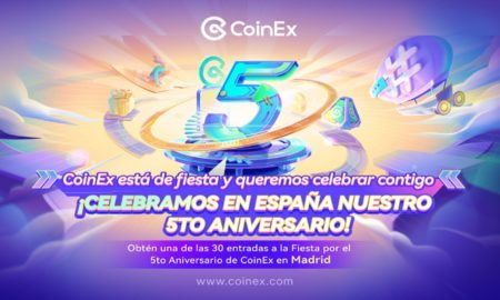 CoinEx celebra su aniversario en Madrid, España. ¿Te gustaría asistir?