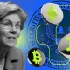 Senadora Warren pide a reguladores controlar las criptomonedas