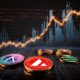 8 criptomonedas del top han subido uno por ciento  o más en las últimas horas
