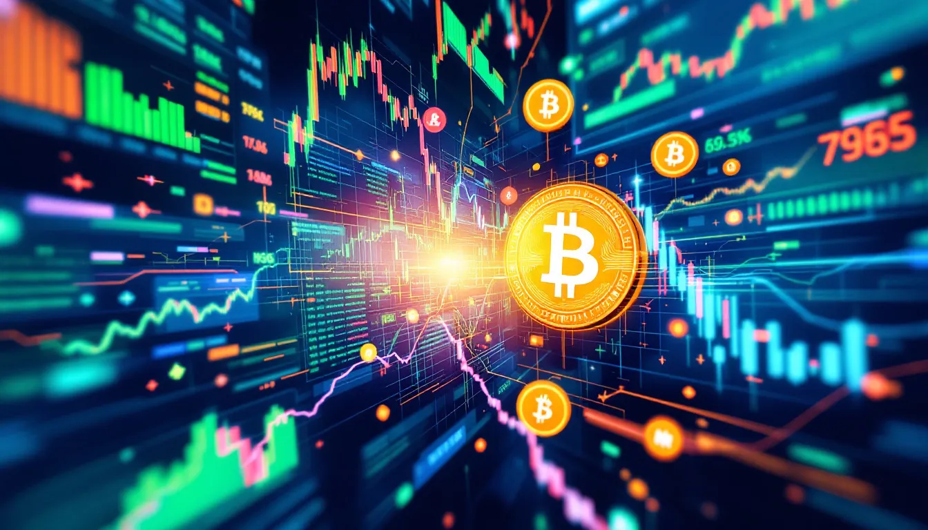 Ilustración conceptual de la convergencia entre exchanges cripto y mercados bursátiles tradicionales