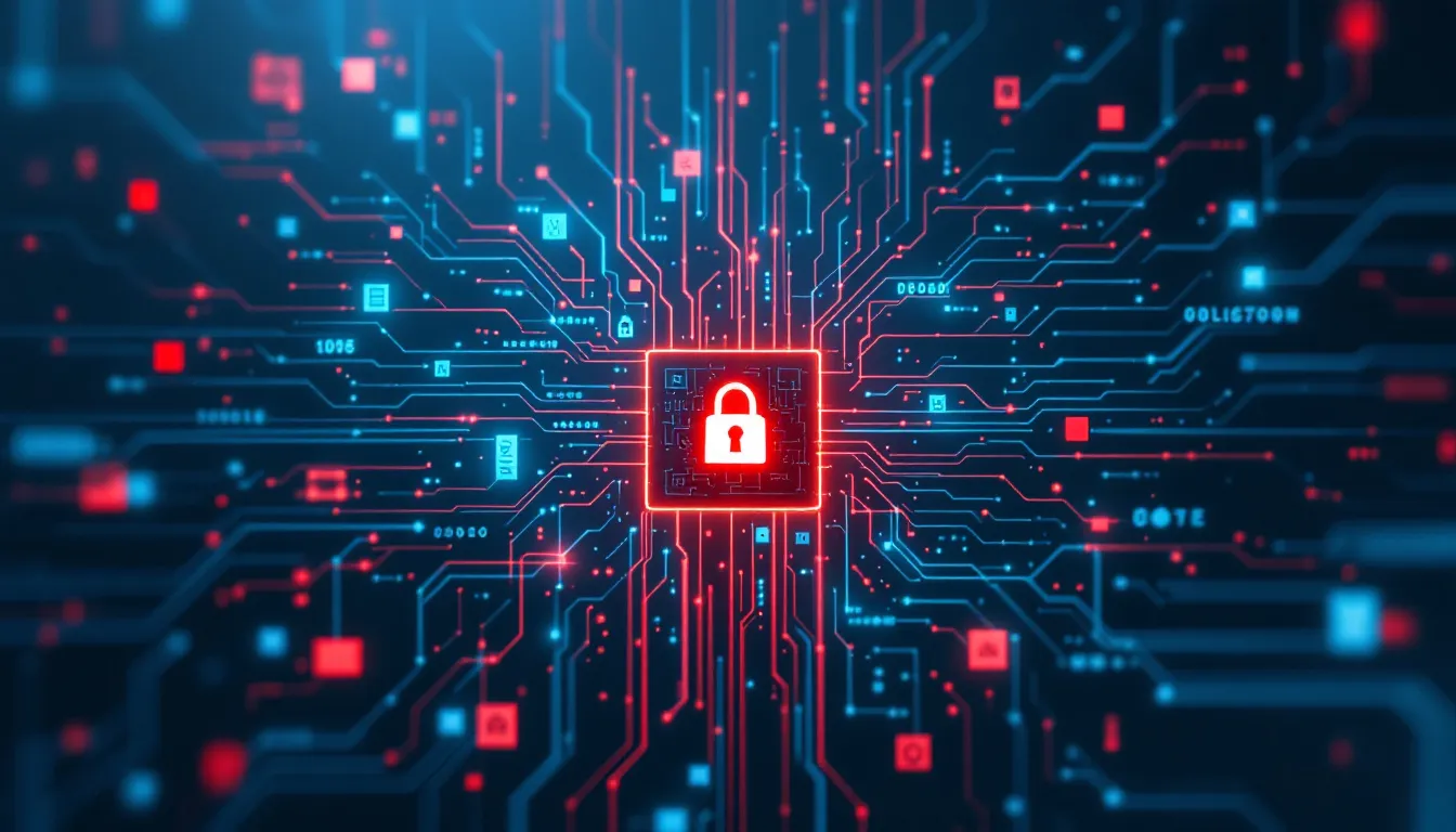 Ilustración editorial sobre vulnerabilidades de seguridad en agentes de IA para desarrollo de código